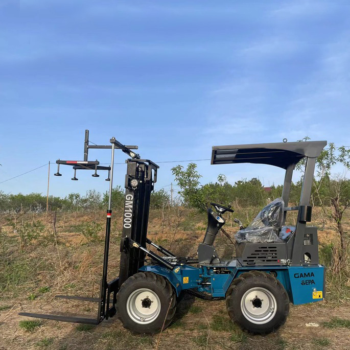 GM1000 Beekeeping Forklift GM1000 articulated terrain forklift truck for honey