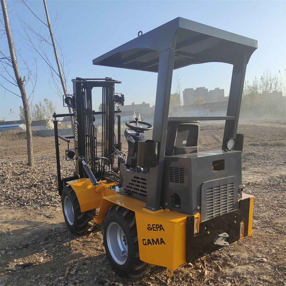 2025 New Proudcts 4WD Mini Beekeeper Forklift with Lifting Capacity 1000kgs